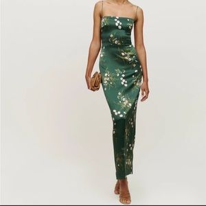 Reformation Frankie silk dress - buena